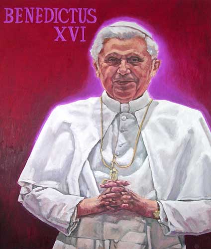 Papst Benedikt XVI, 120x100, 2008