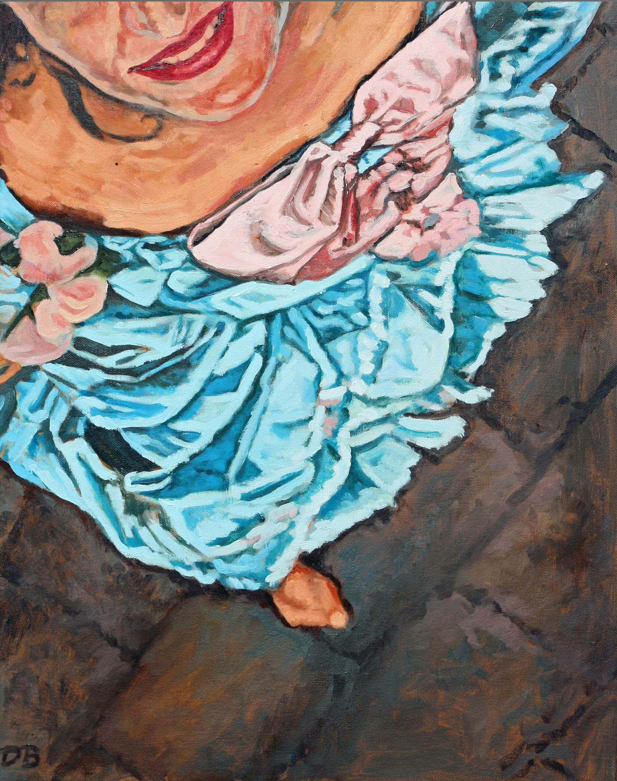 Madame De Pompadour, 80x60, 2010